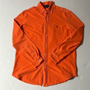 Ralph Lauren Vibrant Orange Mesh Shirt